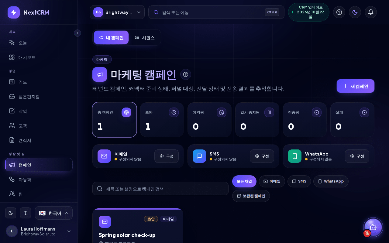 캠페인 개요