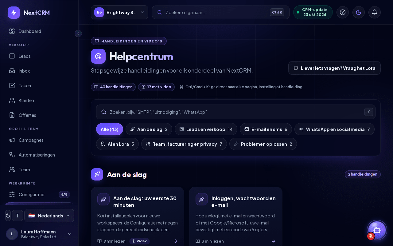 Het Helpcentrum
