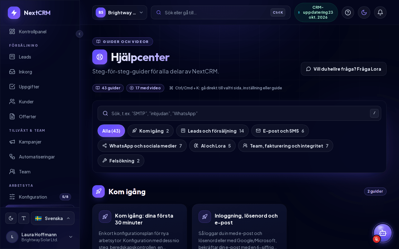Hjälpcenter